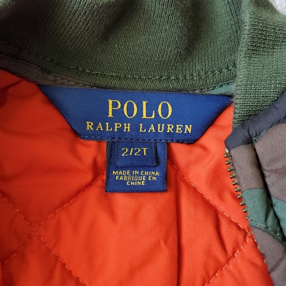 Polo Ralph Lauren camo vest size 2t VGUC - Picture 4 of 6